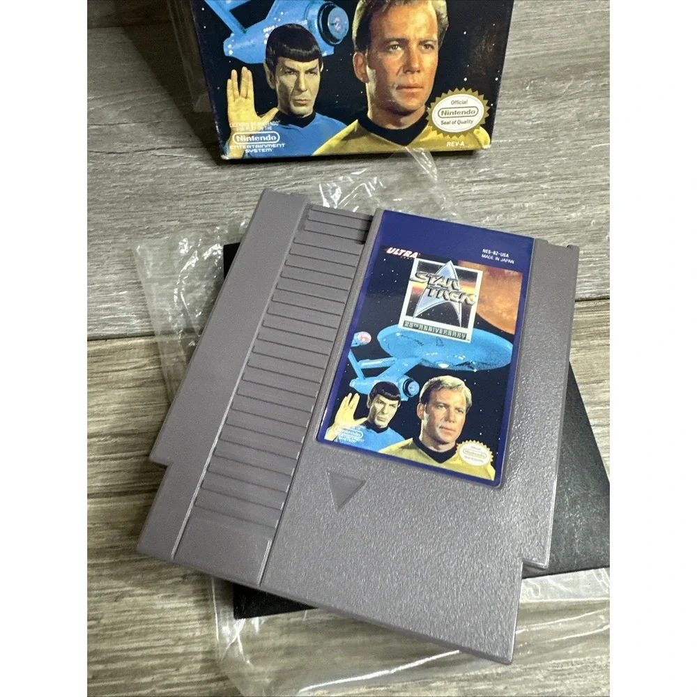Star Trek 25th Anniversary NES Authentic  Complete CIB‎